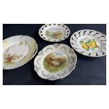 Vintage Decorative Porcelain Plates Japan & More