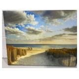 Sunset Beach Gallery Canvas 30x38in