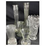 Princess House & Vintage Glass Vases