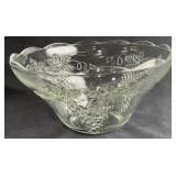 Anchor Hocking Grape Vine Glass Punch Bowl