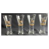 Jerry Raedeke Deer Buck Pilsner Glasses