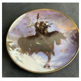 Franklin Mint Spirit Of The West Wind Plate