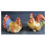 Rooster & Hen Salt Pepper Shakers