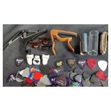 Guitar Kapos, Slides, Picks