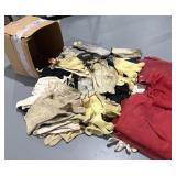 Work Gloves & Welding Cloth Lot