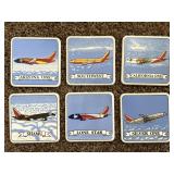 Airlines Coasters Vintage Ceramic Tile Southwest