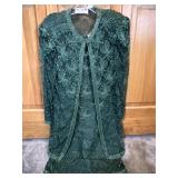 Scala Vintage Beaded Designer Dress Set