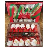 Santa Claus Christmas String Lights In Boxes
