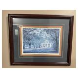 Southern Stately Elegance Framed Art Print