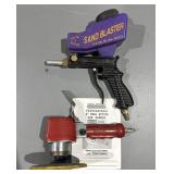 Sand Blaster & Air Sander Pneumatic Tool Pair