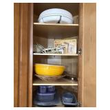 Kitchen Items Mixer Tupperware Cabinet Lot