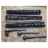 Socket Sets & Ratchet Handles Armstrong In Trays
