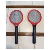 Bug Zapper Tennis Rackets Gecko Fly Swatters