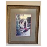 Framed Cottage Garden Print