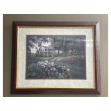 Southern Cottage Framed Print RC Carter