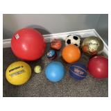 Sports Balls Assortment Lot