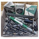 Precision Drill Bits Assortment Lot