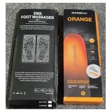 Superfeet Orange Inserts & EMS Foot Massager