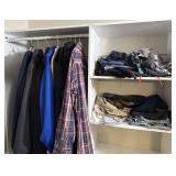 Menï¿½s Clothing Coats Fleece Sweatshirts Closet Lot