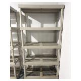 Plastic Storage Shelving Unit