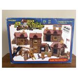 Paul Bunyan Log Village Set