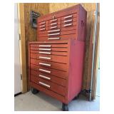 Kennedy Large Toolbox Chest Rolling Two-Piece