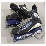 Mission Violator Inline Hockey Roller Skates Sz 5