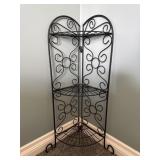 Metal Corner Plant Stand Display Shelf