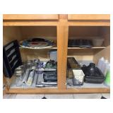Kitchen Storage Supplies Jars Tongs Cabinet Lot