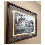 Southern Houmas House Framed Print Marie Breaux