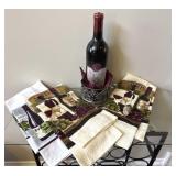 Wine Candle Towels Bottle Stopper