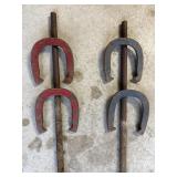 Double Ringer Horseshoes Set