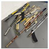 Broken Hockey Stick Salvage Parts
