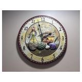 Tuscan Kitchen Wall Clock Decor