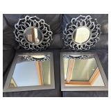 Wall Mirror Decor Set of Four