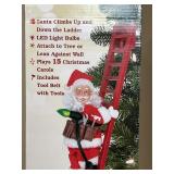 Mr. Christmas Climbing Santa