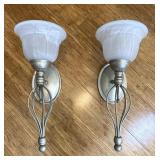Candle Sconce Wall Pair