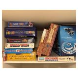 Board Games & Family Games Lot In Closet