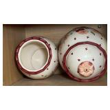 Laura Ashley Ceramic Canister Set.