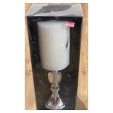 Ivory/Silver Glitter w Holder 4x6"