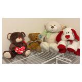 Assorted Stuffed Pets