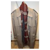 London Fog Towne Trench Coat 44 Long
