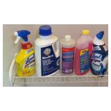 Assorted Cleaning Chemicals Lysol & More