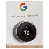 Nest learning thermostat stainless steel not