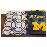 Michigan & Life Comfort Throw Blankets