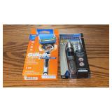 Gillette Razor And Remington Nose Hair Trimmer