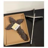 Whole Home Metal Cross & Wooden