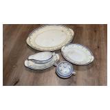 Fine China Tableware & Serving Set
