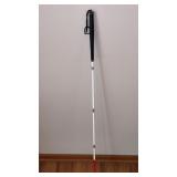 Foldable Cane w Putter Grip 51.25"