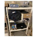 Four Shelved White Rack